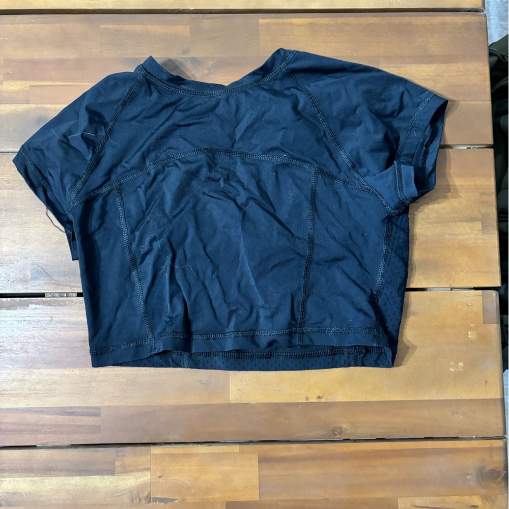 Virus Women's Black Crop Top
